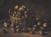 Vincent Van Gogh Still life with a Basket of Potatoes (nn04) china oil painting artist